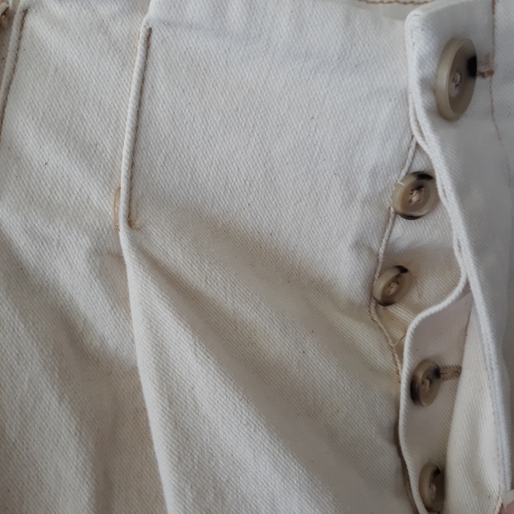 NWT Free People Jeans High Waisted Cropped - Picture 5 of 9